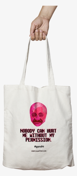 Gandhi Tote Bag - Canvas Bag Marketing