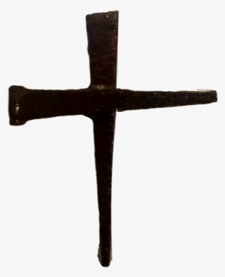 Religious Cross Small Iron Nails Wall Hanging - Cross
