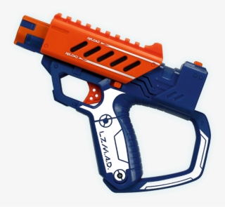 Pistola Naranja - Silverlit Lazer Mad Advance Battle Ops
