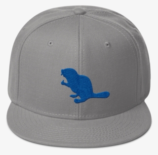 Blue Beaver - Snapback Hat - Baseball Cap