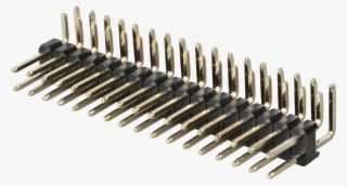 2 X 17-pin Header, Angled, Pitch - Firearm