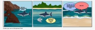 Misunderstood Shark - Fossil Fuels Formed Storyboard