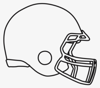 Transparent Football Helmet Outline
