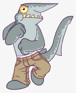 Goblin Shark - Cartoon Goblin Shark