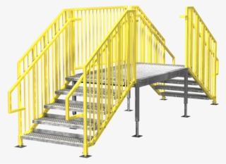 Portable Stairs Multiple Entries - Handrail