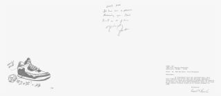 Changing The Game Both On And Off The Court, The Air - Handwriting