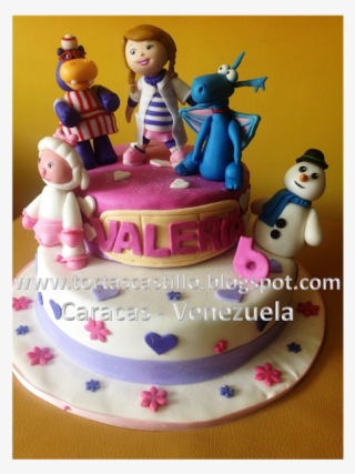 Tortas De La Dr Juguetes - Torta Decorada Para Recibir El Año Nuevo