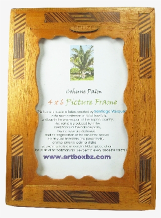 Cohune Palm Picture Frame - Rabbit