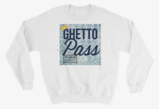 Blue Ghetto Pass Sweatshirt - Long-sleeved T-shirt