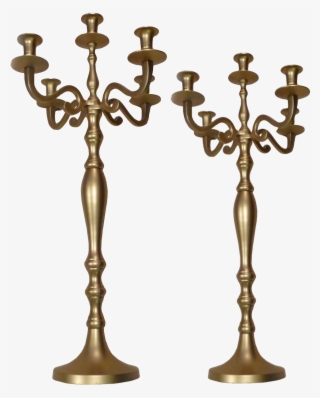 Gold Candleabra 75cm 95cm - Antique