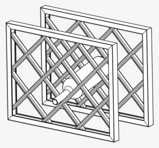 Lattice Wine Rack Dimensions Assembled With Frame Part - Wine Rack Lattice Trellis