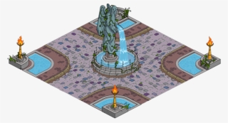 Tsto Town Square - Kopfsteinpflaster Springfield