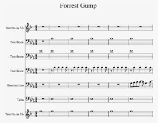 Forrest Gump Sheet Music For Trumpet, Trombone, Tuba - Sheet Music