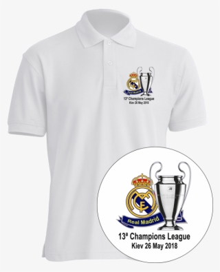 Real Madrid T-shirt 13 Champions League Kiev 2018 - Real Madrid