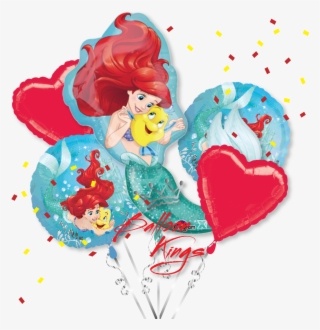 Little Mermaid Ariel Bouquet - Ariel Balloons