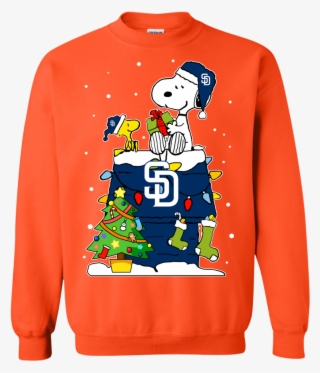 Get Now San Diego Padres Snoopy Ugly Christmas Sweaters - Gucci Bugs Bunny Pullover