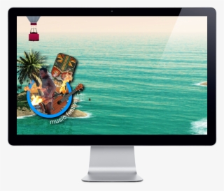 Jim Beam Island - Led-backlit Lcd Display