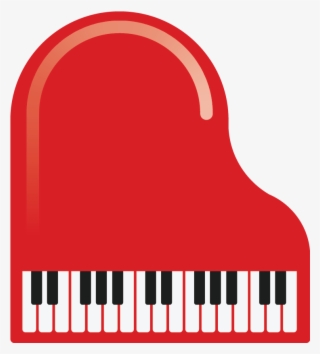 Piano Clipart Toy Piano - Red Piano Clipart