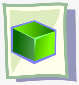 Green Cube Png