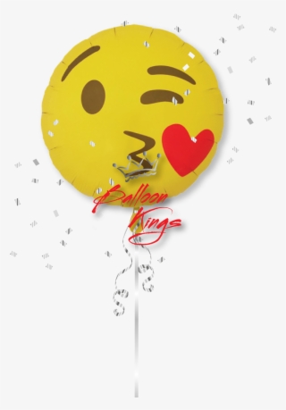 Emoji Kissing Heart - Balloon