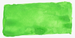 Free Download - Png Green Watercolor Banner