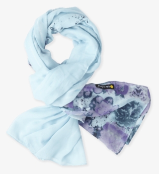 Graffiti Floral Garden Scarf - Scarf