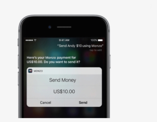 Making Payments Through Siri - Iphone