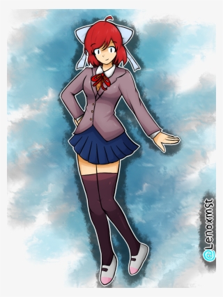 Commission Of Maki Nishikino In The Ddlc Outfit - Cartoon