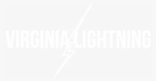 Virginia Lightning - Johns Hopkins Logo White