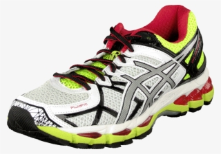 Gel Kayano 21 White/lightning - Running Shoe
