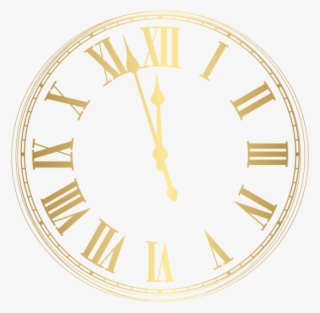 Free Png New Year Clock Png - New Year Clock