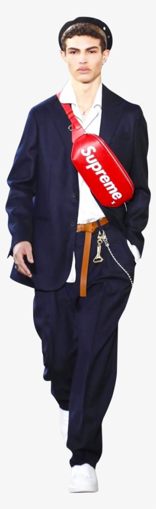 Simons Brought His Curation Full Circle By Enlisting - Supreme Y Louis Vuitton Winter 2017