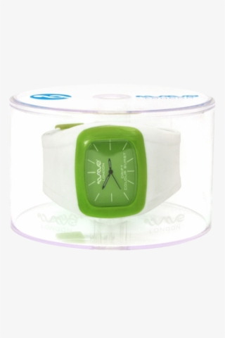 Drift Colour Burst White & Green Unisex Watch - Quartz Clock