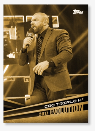 2018 Topps Wwe Coo Triple H - Poster