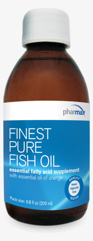 Finest Pure Fish Oil With Essential Oil Of Orange -200ml