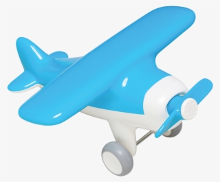 Kid O Logo - Blue Toy Plane Png