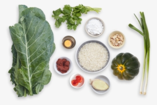 Stuffed Squash & Spicy Red Curry With Collard Greens - Superfood