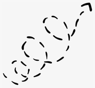 Dotted Line With Arrow