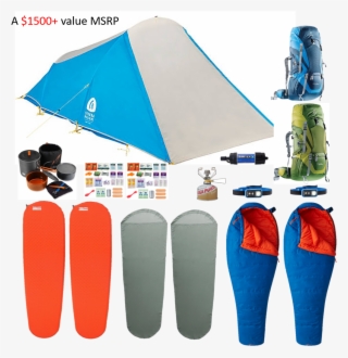 Lightweight Backpacking Kit - Skateboard Deck