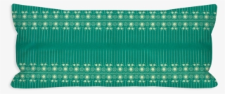 Kind Daisy Light Yellow And Emerald Green Lumbar Pillow - Coin Purse