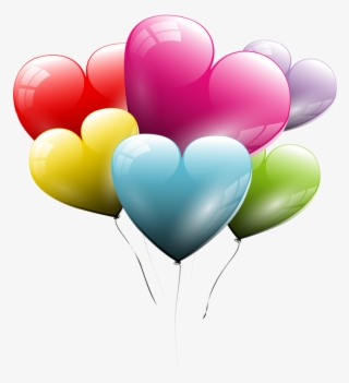 Tubes St-valentin Balloon Clipart, Balloon Box, Heart - Hearts Balloons Transparent Background