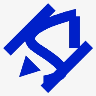 “ Beformon Sign Of The Finisher Indigo Sign ” - Majorelle Blue