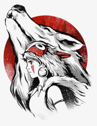 Princessmononoke Mononokehime San Whitewolf Studioghibl
