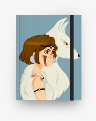 Caderno Mononoke Hime - Cartoon