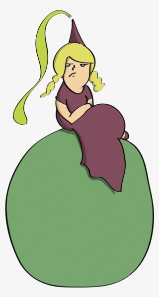 The Princess And The Pea Fairy Tale Clip Art - Cartoon