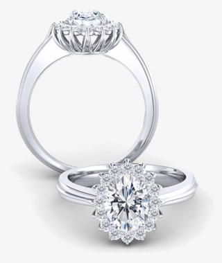Di Prong Halo - Engagement Ring