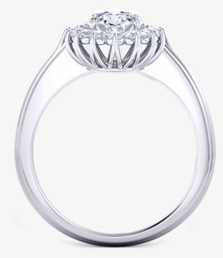 Di Prong Halo - Pre-engagement Ring