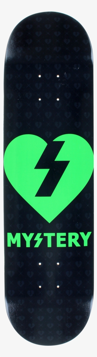 Mystery Heart Skateboard Deck