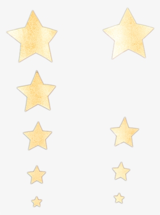 Gold Foil Stars - Earrings