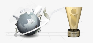 Globo-trofeu2 - Climate Change Earth Animation